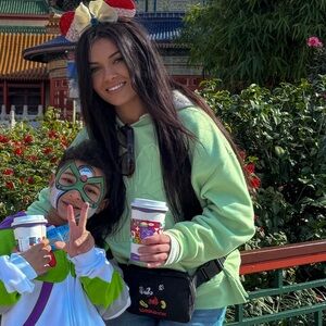Disney Tiana Light Green Crew Neck Sweater